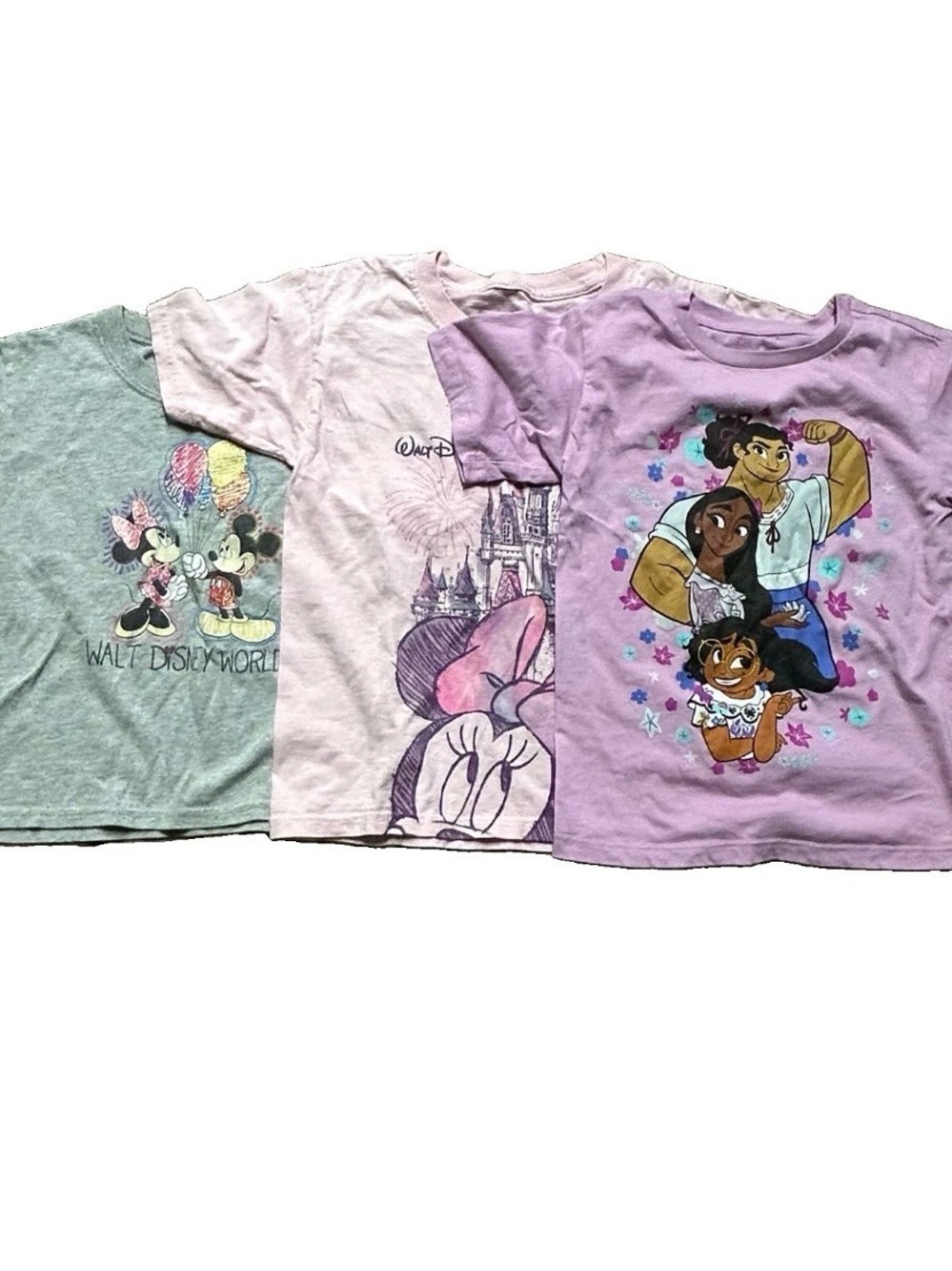 Toddler Girl Walt Disney World Short Sleeve T Shirts Size 4T XS